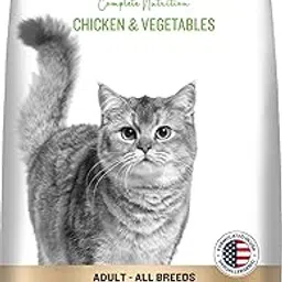 Grain Zero Chicken and Veg, Dry Cat Food 1.2 kg, No Grain Formula, Glutten-Free, GMO-Free, 48% Fresh Fish Inclusion, Taurine for Heart, Promotes Healthy Skin & Coat, Adult - All Breeds-image-20