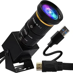 IEights 4K USB3.0 HDMI Camera 4K 60fps Manual Zoom Webcam for Computer Mini Lightburn Camera for Laser Engraver H.264 Telescope USB Security Camera Industrial PC Camera for Raspberry Pi Jetson Nano-picture-11