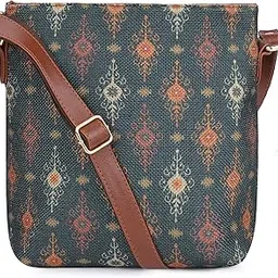 the clownfish Aahna Polyester Crossbody Sling bag for Women Casual Party Bag Purse with Adjustable Shoulder Strap and Printed Design for Ladies College Girls-picture-47