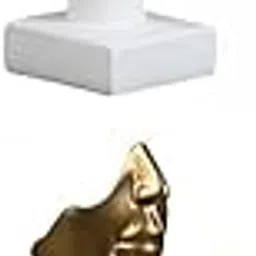 CALANDIS 2X Abstract Figure Sculpture Blow Kisses Figurines Retro Style Crafts Table | Figurines-image-30