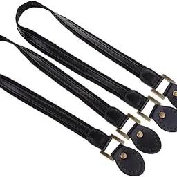 jazzy pearls Pair of PU Leather Replacement Strap Shoulder Bag Handbag Handle Black|Clothing, Shoes & Accessories | Womens Handbags & Bags | Handbag Accessories-picture-24