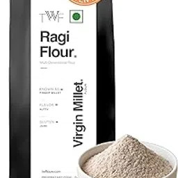 TWF Ragi Flour | 5Kg | Nachni Atta | Gluten Free | Stone Ground | Madua Atta | Not Pulverized | Finger Millet Flour | Kelvaragu Flour | Virgin Flour | No chemicals-picture-71