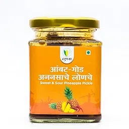 Saguna Baug Sweet and Sour Pineapple Pickle - 225 gm-picture-13