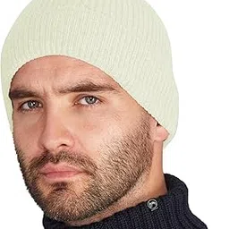 bismaadh Fleece Lined Woolen Cuff Cap Beanie for Men & Women Warm Knit Winter Hat, Stretchy Fit, Soft & Durable Itch-Free Comfort-picture-16