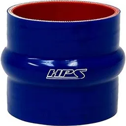 HPS HTSHC-162-L6-BLUE High Temperature 4-Ply Reinforced Silicone Hump Coupler Hose, 80 psi Maximum Pressure, 6" Length, 1-5/8" ID, Blue-picture-11