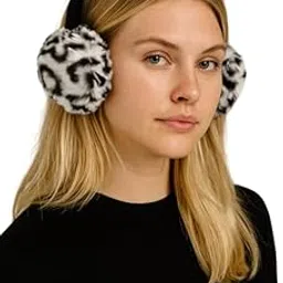 krystle Fashionable Fur Earmuffs for Women – Winter Essential (White,Free Size)-picture-34