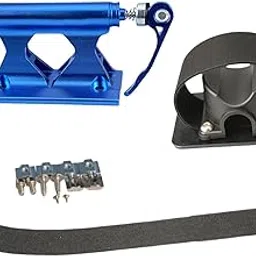 UJEAVETTE Bikes Block Fork Mount Roof Rack Bicycle Mount for Cross Bar Trailer Storage Blue-image-52