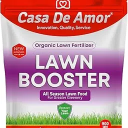 Casa De Amor Organic Lawn Booster | Organic Fertilizer for Lush Green Grass | Eliminates Brown Patches & Strengthens Roots | Easy Dry Application | 900 gm (1 Pack)-picture-22