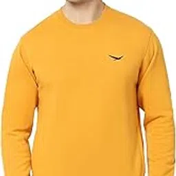 hiflyers Men's Cotton Blend Casual Crew Neck Sweatshirt-picture-17