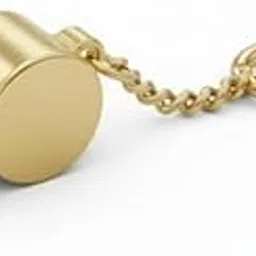 Luxury Gold Whistle Keychain - Premium Metal Emergency Whistle with Carabiner Clip for Keys, Bag, or Backpack | Whistle Brass Keychain-picture-52