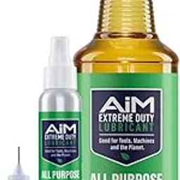Planet Safe AIM Extreme Duty Lubricant (Large Bundle) Made in The USA. Multi-Purpose for Home, Garage, Doors, Hinges, Gym Equipment - Penetrates, Cleans, Lubricates, Protects, 3 in 1 Oil-picture-58