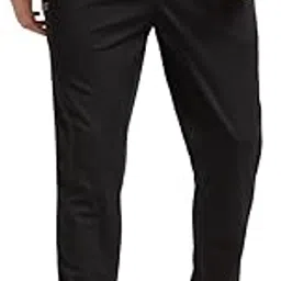 black panther Acti Fit Men's Track Pants | Polyester Mid Rise Regular Fit Track Pants for Men | Casual Trousers | Gym Trackpants | Activewear Sports Lowers for Man (2900112LDX)-picture-36