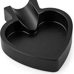 Stash-Pro Black Metal Cigar Ashtray – Spade Shape with Polished Matte Finish | Heat-Resistant, Non-Slip Base | Premium Indoor & Outdoor Use Smoking Accessory-picture-16