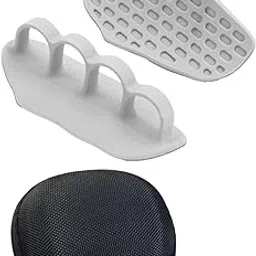 1 Pair Gym Grips for Weight Lifting Sturdy for Exercise Bodybuilding Fitness Gray-image-79