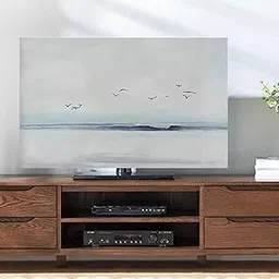 Landscape Painting 19-65in Dustproof TV Cover, Indoor Protective Cover LCD / LED Flatscreen Dust Cover TV Screen Dust Cover Liquid Crystal Protective Cover Dustproof TV Cover, 58''-picture-22