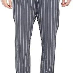 divisive Men's Striped Regular Fit Night Wear Casual Pyjama Lounge Pant-picture-32