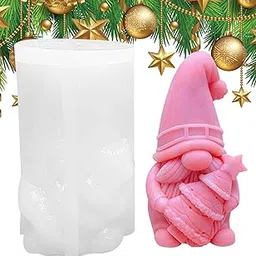 Christmas Tree Candle Mould, DIY Candle Making Kit for Resin Art, Christmas Candle Moulds for Handmade Decorations, Festive Holiday Craft Supplies-image-0