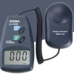 SUKHAD SERVICES Digital Lux Meter up to 50,000 Lux with Calibration Certificate High Accuracy Light Intensity Measurement Device Illuminance Tester with LCD Display-image-8