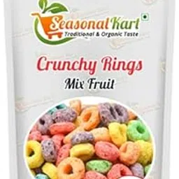 Seasonal Kart Breakfast Cereal, Fruit Rings, Multigrain 180 gms [Mix Fruit Loops Flavoured, High Fibre and Multigrain] Healthy Breakfast Cereal |-picture-31