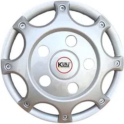 Kunj Autotech 15 Inch Silver Color Universal Model Car Wheel Cap Cover Press Fitting Set of 4 Pieces-picture-10