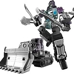 TOYRENTTO 8‑Inch 2‑in‑1 Transforming Construction Robot Toy Foklift to Warrior Action Figure for Kids Ages 6+ | Durable ABS Plastic | Collectible Gift-picture-15