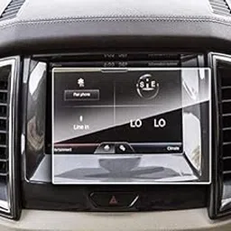 CAIDEN GUARDS Glass 9H Unbreakable Car Infotainment Navigation System Screen Protector Compatible With Ford Endeavour Titanium Plus 4X4 (8 Inch) [Transparent]-image-20