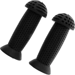 VELURA Balance Bikes Handlebar Grips Mushroom Style Bar Grip D Type- Black|1 Pair Handlebar Grips| Handlebar Grips Tape & Pads|Sporting Goods-picture-50