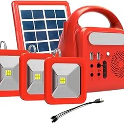 Drumstone 𝟏𝟓-𝐘𝐞𝐚𝐫 𝐖𝐚𝐫𝐫𝐚𝐧𝐭𝐲 -Solar Power Mini Inverter Emergency Light | 600mAh Battery, Solar Panel, Emergency Lights & Loudspeaker | Phone Charging | Gift for Survivalists-picture-54