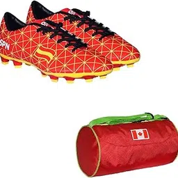 charged Sports Bag Montreal Large Red with Gowin Football Shoe Country Color Spain Size-8-picture-22