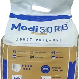 Medisorb Unisex Adult Incontinence- Pack of 10, Large-picture-12