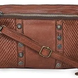 kompanero Komapnero Genuine Leather Sling Bag (B_7322-COGNAC)-picture-24