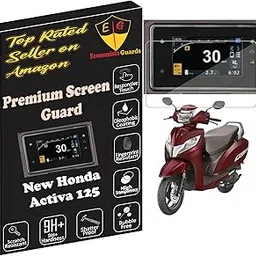 9H Screen Guard for 2025 NEW Honda Activa 125 And 110 | Digital Meter Protector | Anti-Scratch TFT Display Cover | HD Clarity Speedometer Film | Scooter Dashboard Accessory-image-88