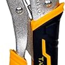 HAXO10-Inch Locking Pliers, Premium Alloy Steel Construction, Curved Jaw Locking Pliers with Wire Cutter, Quick Release, Fit for Clamping Twisting Welding-picture-14