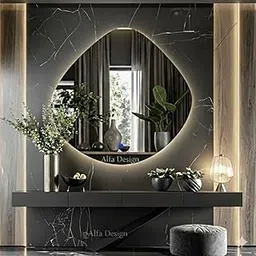ALFA Design LED Bathroom Mirror with Lights, 28 x 28 Inch Led Bathroom Vanity Mirror for Wall, Mirror for Bathroom, 3 Colors and Dimmable Light (Backlite)-image-20