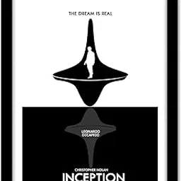 Good Hope Inception Minimal Black Framed Poster for Room and Office Inception poster, Inception Poster Framed Hollywood Movies Posters Frame (10 Inch X 13 Inch, Multi Color)-picture-30