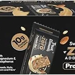 True Elements Sweet Escape Zero Added Sugar* Protein Bar 50gm*Pack Of 4-Combo-picture-12