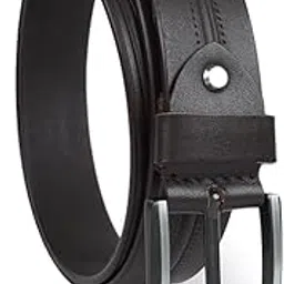 Genuine Leather Belt for Men with Adjustable Buckle-Perfect for Formal & Casual Wear, Jeans, Office, Party or Daily Use-Classic Stylish Waist Belt with Elegant Gift Box-image-20