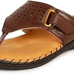 Women Comfortable Soft Paded Doctor Flats (Brown) UK-9 Slipper-image-38