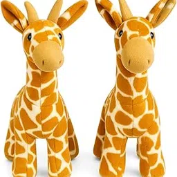 Pack of 2 Giraff | Soft Animal Toys | for 1-6 Year Kids | Very Very Soft Materials by Road Cluster-image-9
