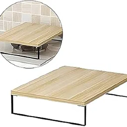 Nexgrills Wooden & Metal Stand for Induction Cooktop,Kitchen Shelf Microwave Stand,Utility Storage Shelf-picture-13