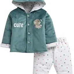 Baby Girls Cotton Regular Fit Winter Set (Peb10721724)-image-25