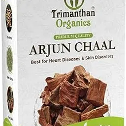 TRIMANTHAN ORGANICS Dried Pure Arjun Ki Chaal(400 Gm)-Raw Organic Arjuna Tree Bark Terminalia For Cardiovascular Health & Cholesterol Management(Pack Of 1)-picture-41