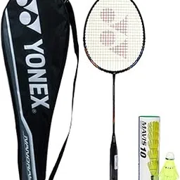 Yonex Professional Best Badminton Combo (Nanoray Light 18i Full Graphite Racquet, Black + Mavis 10 Nylon Shuttlecock, Pack of 6)-image-36
