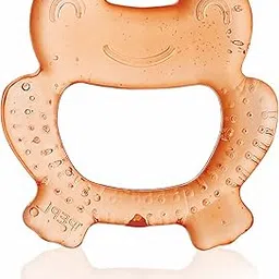 BeeBaby Teethers for 6 to 12 Months BPA Free. Cooling Water Filled Baby Teether, Soft Teething Toy for Babies with Carry Case, Soothes Gums and Easy to Grip. 100% BPA, PVC Free. (Frog - Orange, Pack of 1)-picture-17