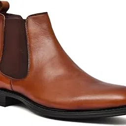 nico nerini Men's Leather Chelsea Boots Ankle-picture-14