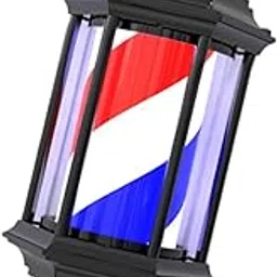 SHOPORA® Barber Pole Light Classic Illuminated Light Wall Lamp for Hair Salon Outdoor 55Pca Red Blue | Salon & Spa Equipment | Salon & Spa Supplies-image-47