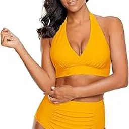 c4d Women's 2 Piece Bikini Set High Waisted Bikini Set-picture-33