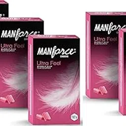 Manforce Ultra Feel Bubblegum Flavoured Condoms for Men | 10 pcs | Ultra Thin Condom | Lubricated Latex Condoms For Her Enhanced Pleasure-10 Pcs x Pack of 5-image-18