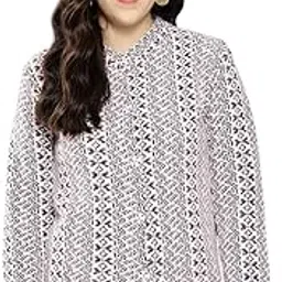 aarika Womens Casual Wear Blue-Black Colour Zig Zag Woolen Cardigan-picture-26