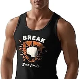 Men's Printed Regular Fit Vest-image-35